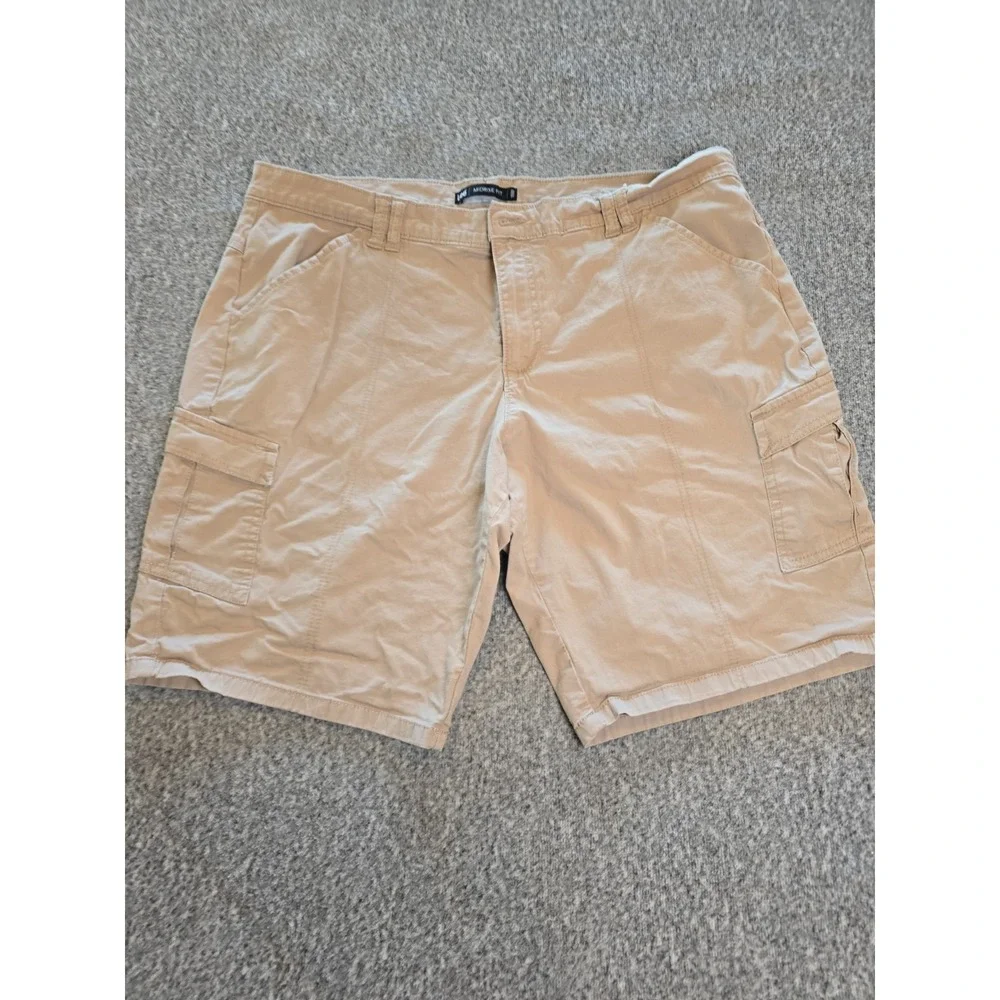 Lee Midrise Fit Womens Khaki Shorts Size 16 Medium